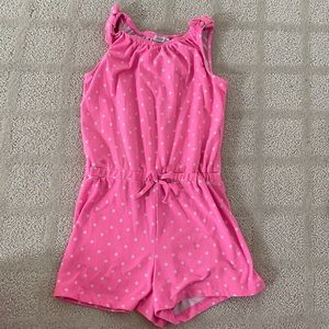 Pink play suit